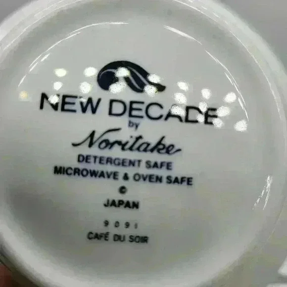 Set of 4 Vintage NORITAKE NEW DECADE Lavender Flower Dessert/Fruit Mini Bowl - Picture 9 of 11